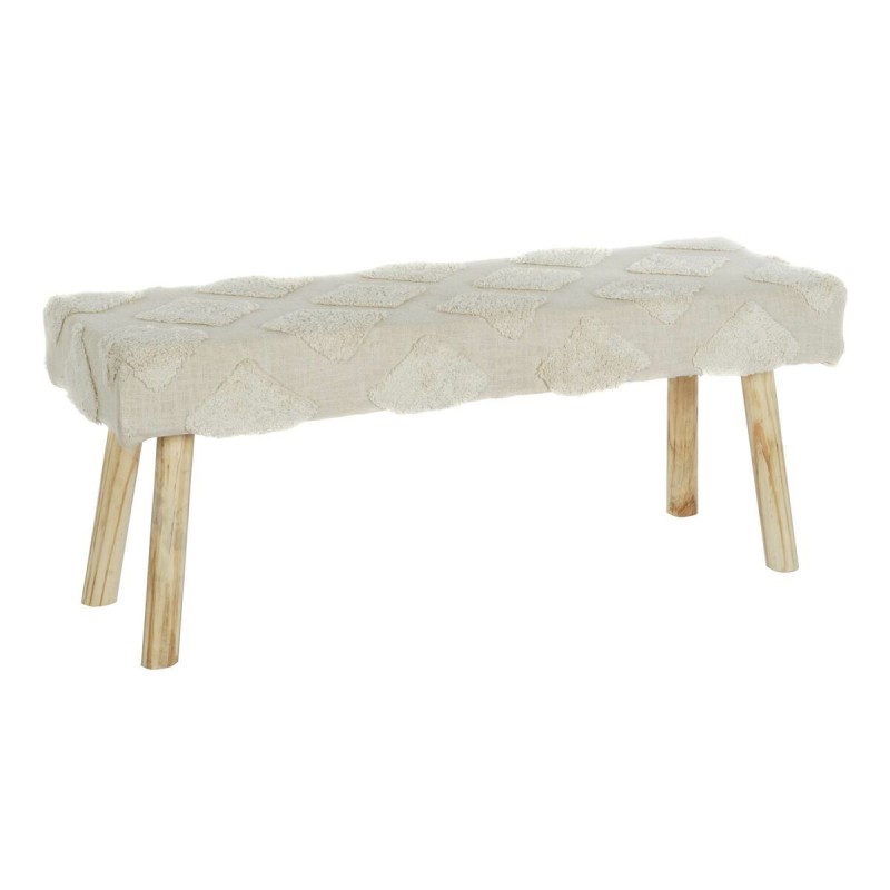 Banqueta DKD Home Decor Blanco...