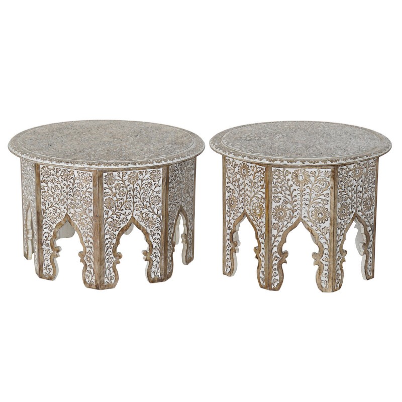 Jeu de 2 tables DKD Home Decor...