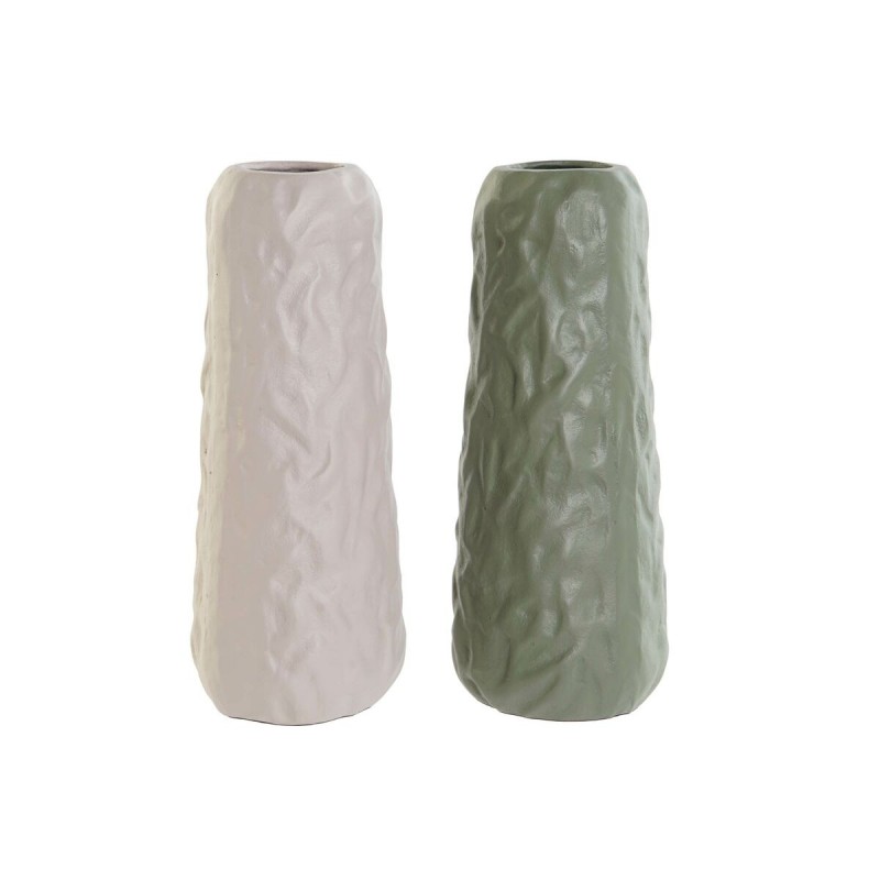 Vase DKD Home Decor Blanc Vert...