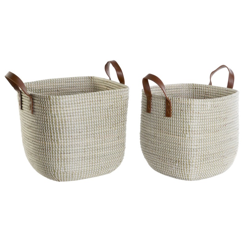 Basket set DKD Home Decor Natural...