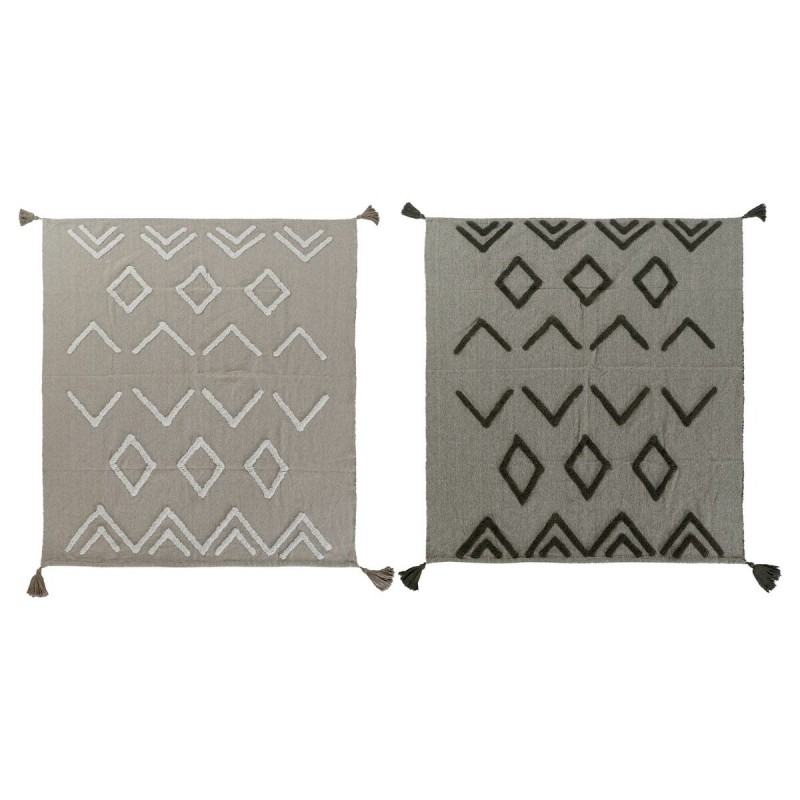 Blanket DKD Home Decor White Green...