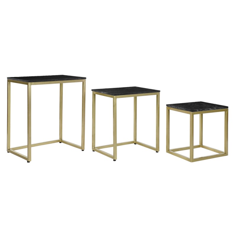 Jeu de 3 tables DKD Home Decor 50 x...