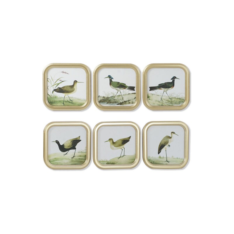 Cadre DKD Home Decor Oiseaux Cottage...