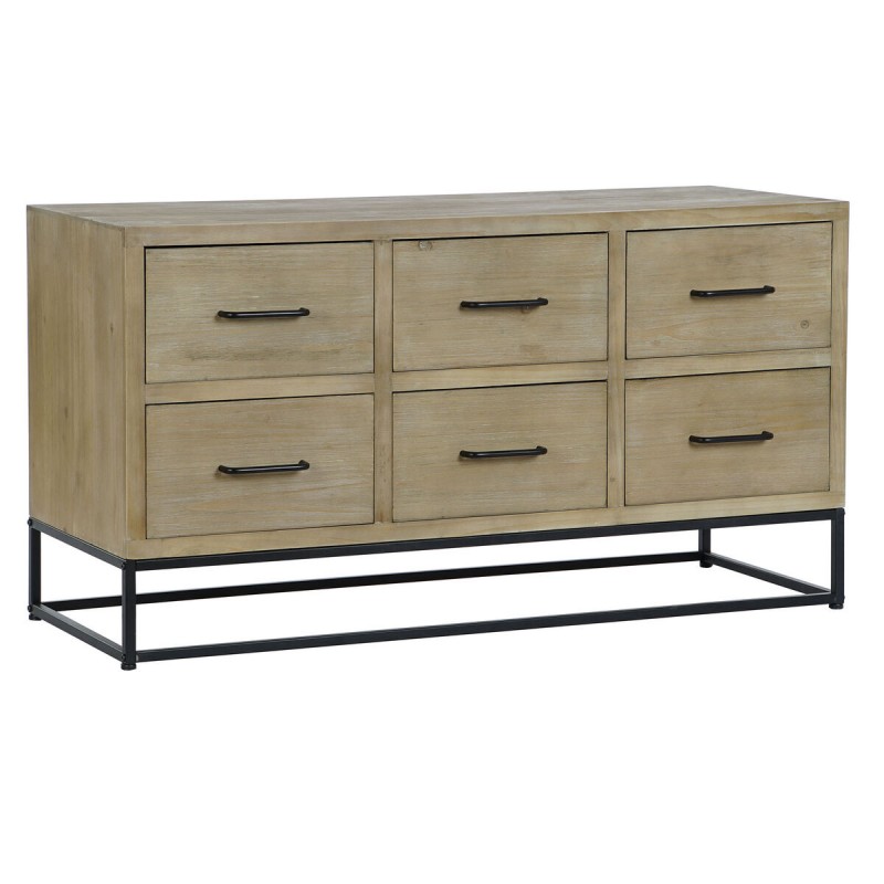 Credenza DKD Home Decor Nero Naturale...