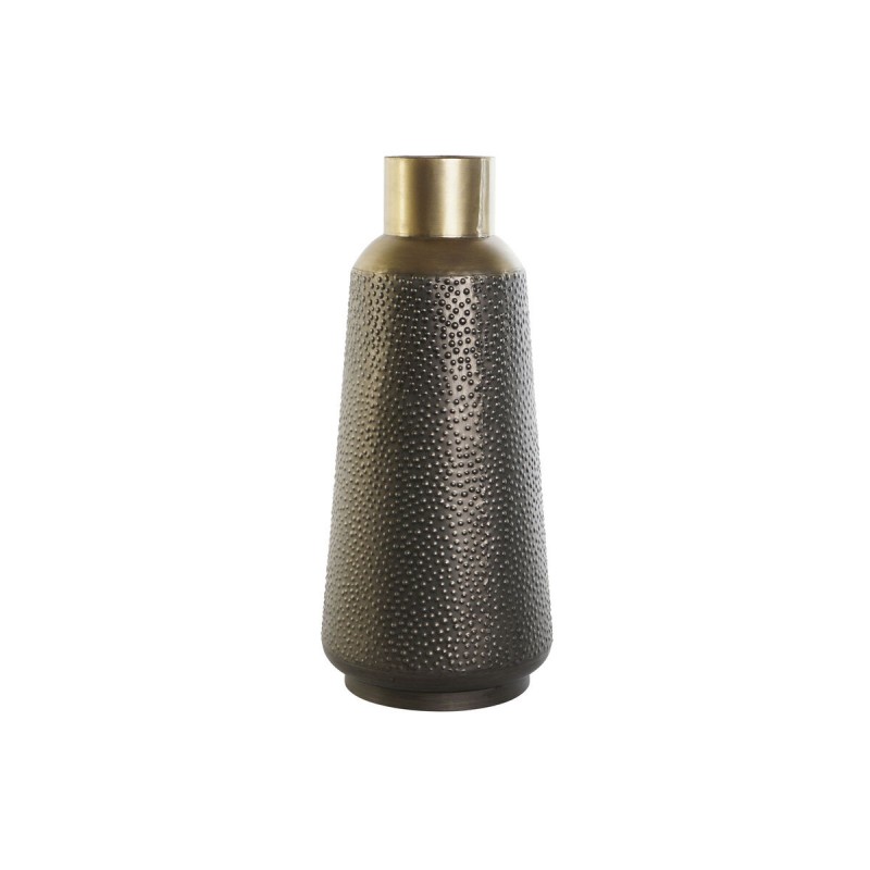 Vase DKD Home Decor Grau Gold...