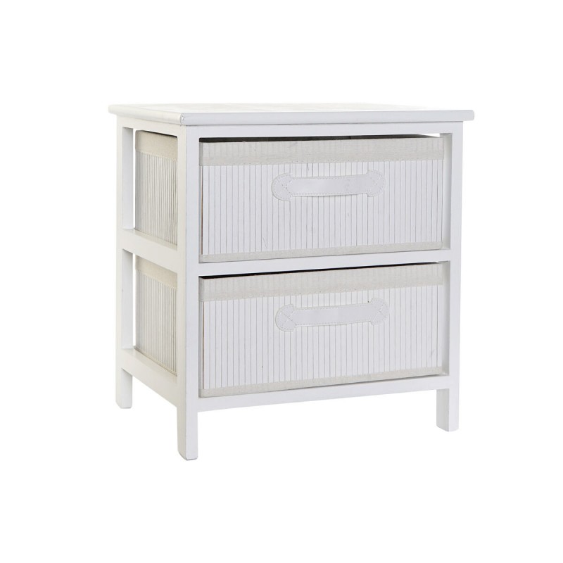 Cassettiera DKD Home Decor Bianco...