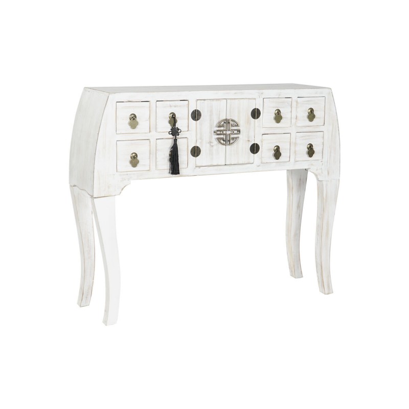 Consola DKD Home Decor Blanco Natural...