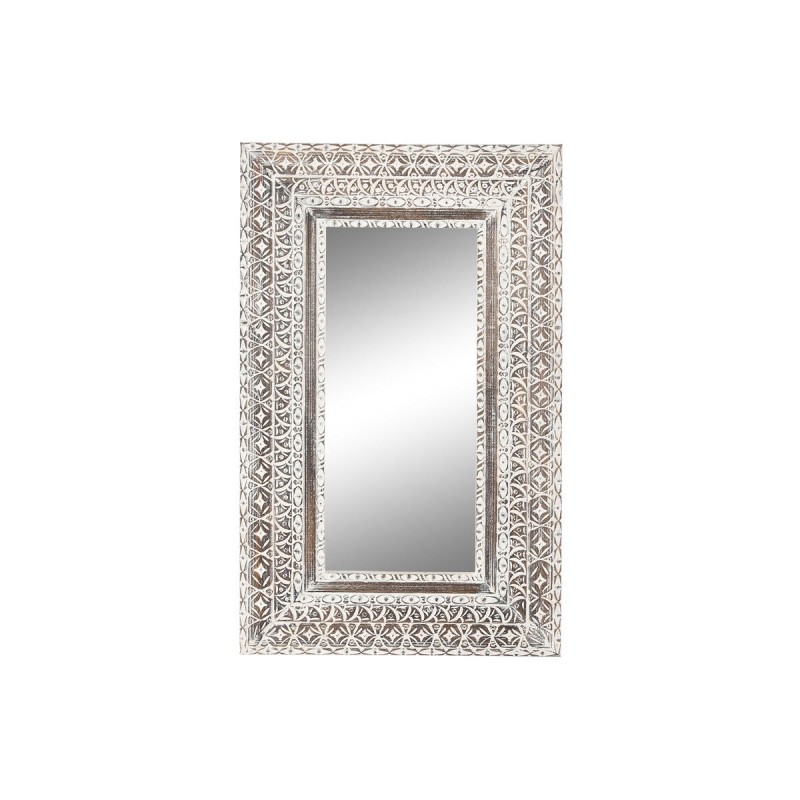 Miroir mural Home ESPRIT Blanc Marron...