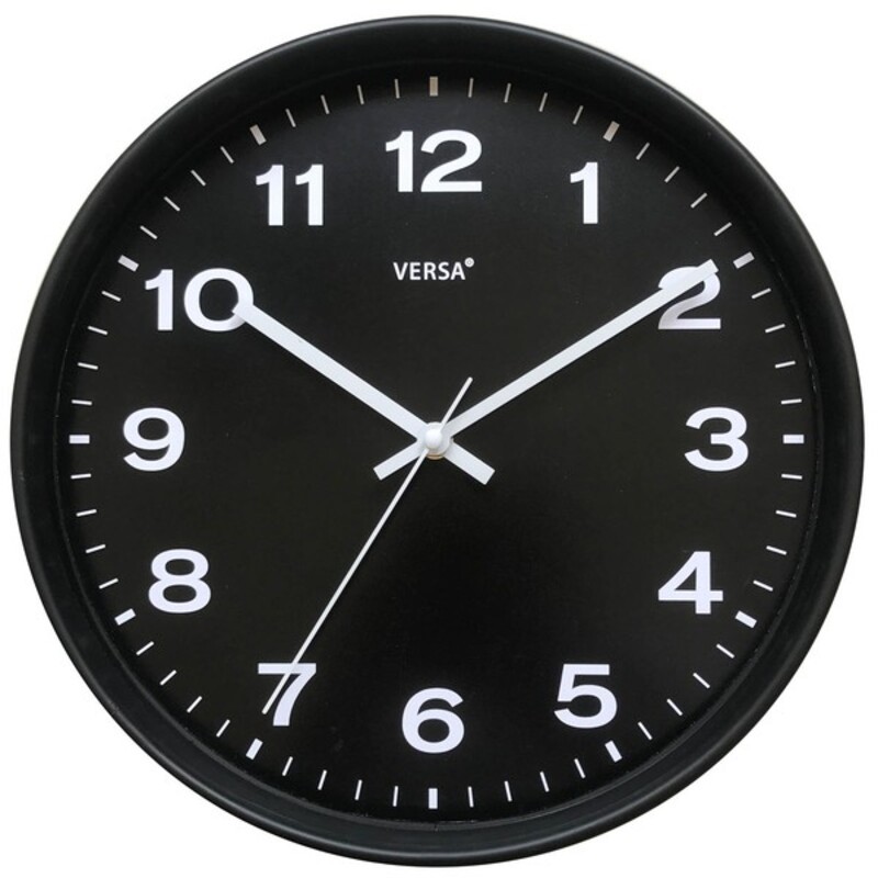 Wall Clock Versa Quartz Plastic 4,3 x...