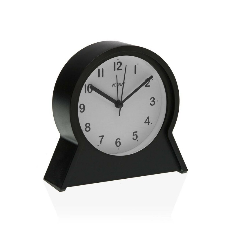 Alarm Clock Versa Franki Black 4,4 x...