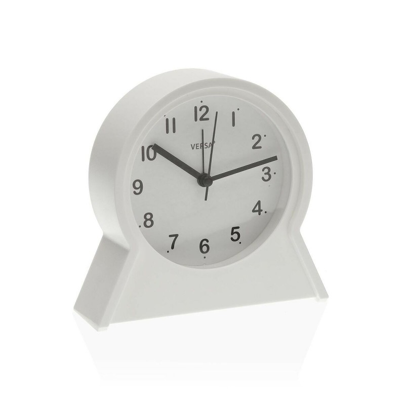 Alarm Clock Versa Franki White 4,4 x...