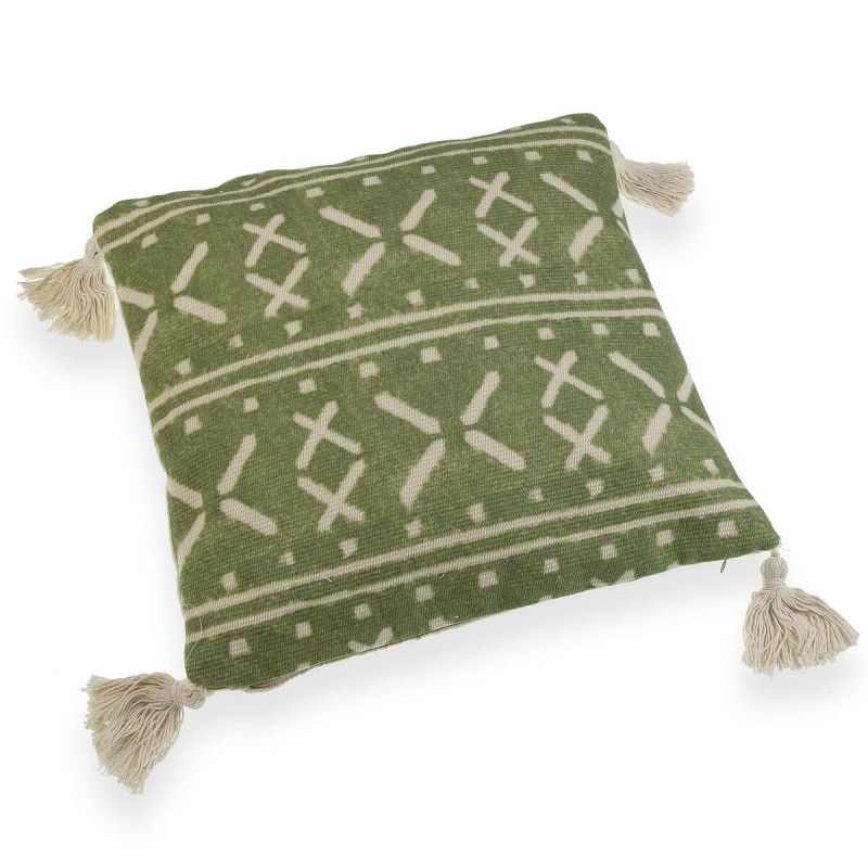 Coussin Versa Vert Pompons 10 x 45 x...