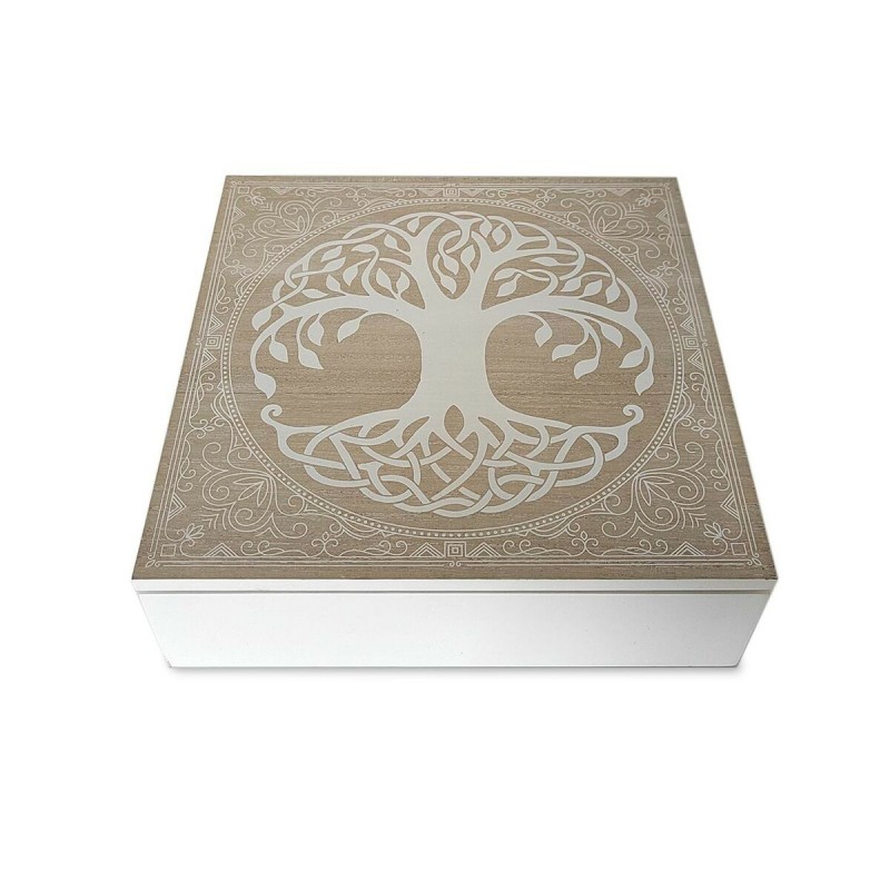 Decorative box Versa Idun MDF Wood 24...