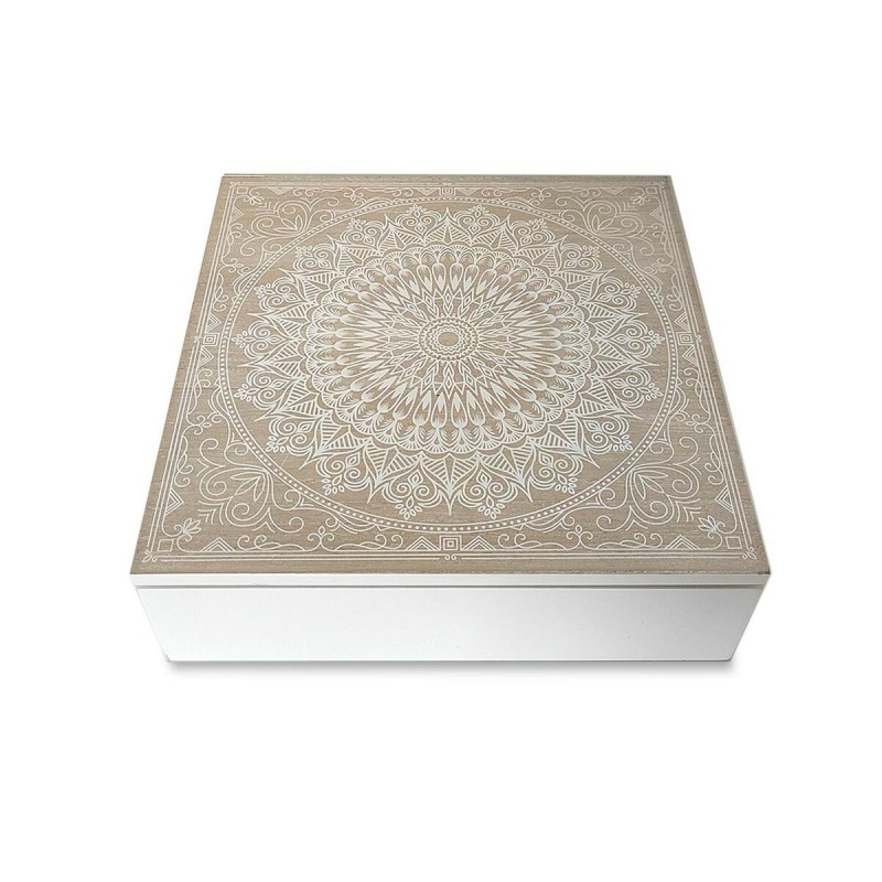 Caja Decorativa Versa Mandala Madera...