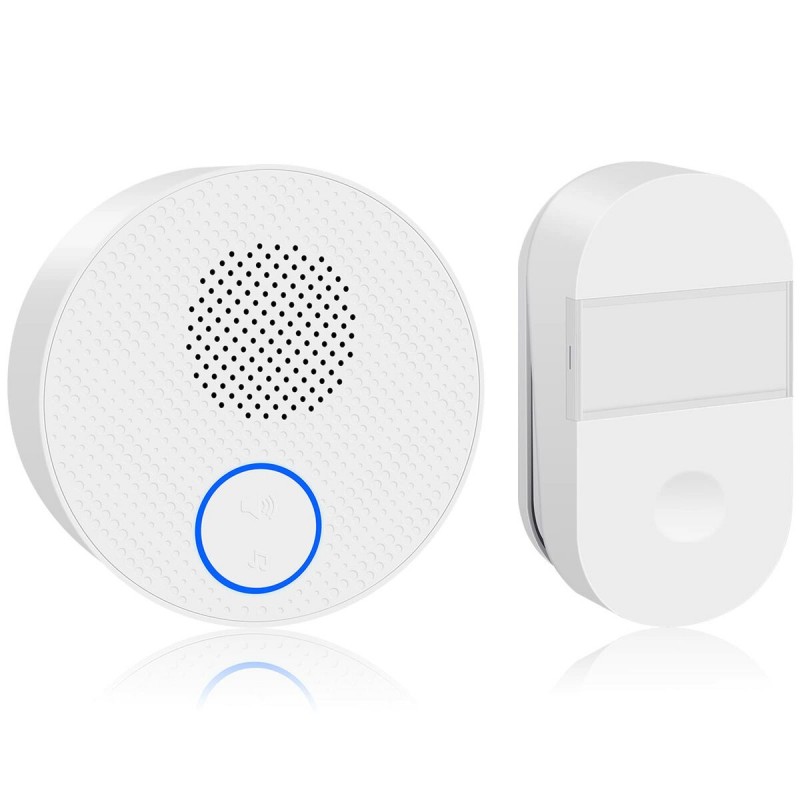 Wireless Doorbell with Push Button...