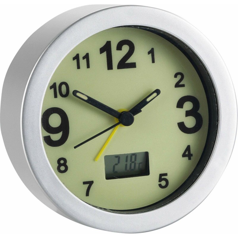 Wall Clock Wenko 436258 Grey...