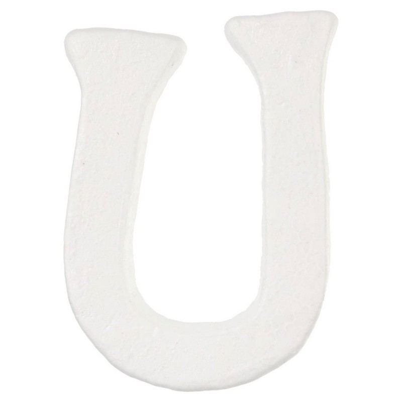 Letters STUVWXYZ White polystyrene (2...