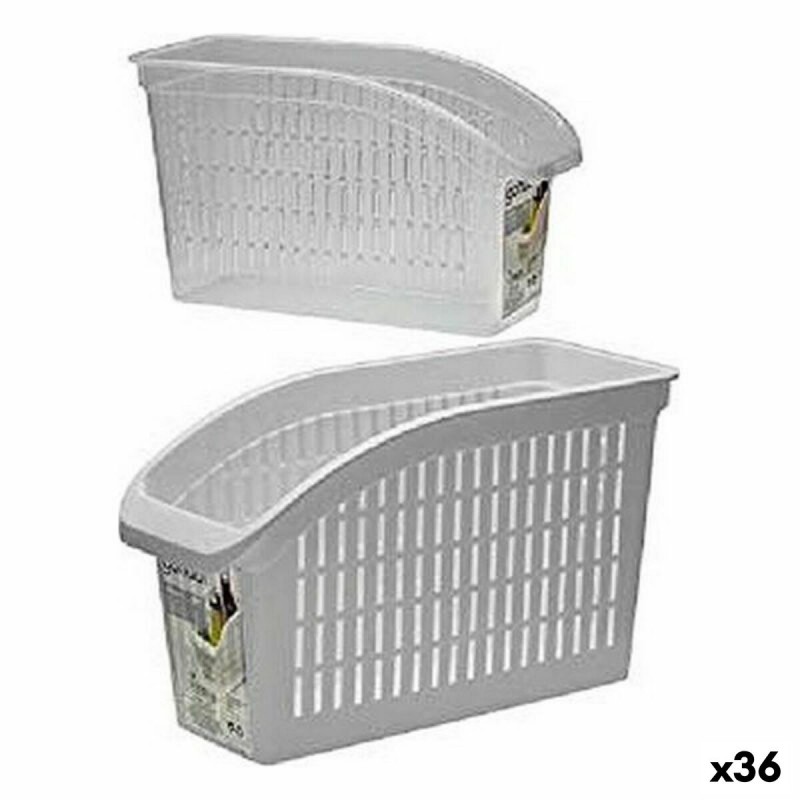 Basket White Plastic 3,5 L (13 x 17 x...