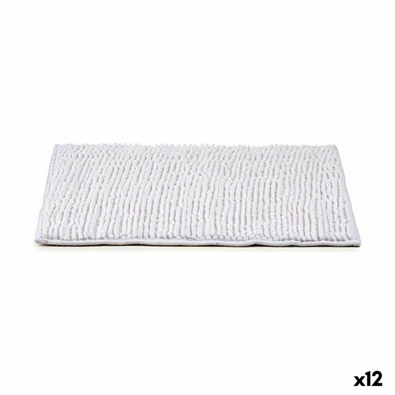 Bath rug 40 x 60 cm White (12 Units)