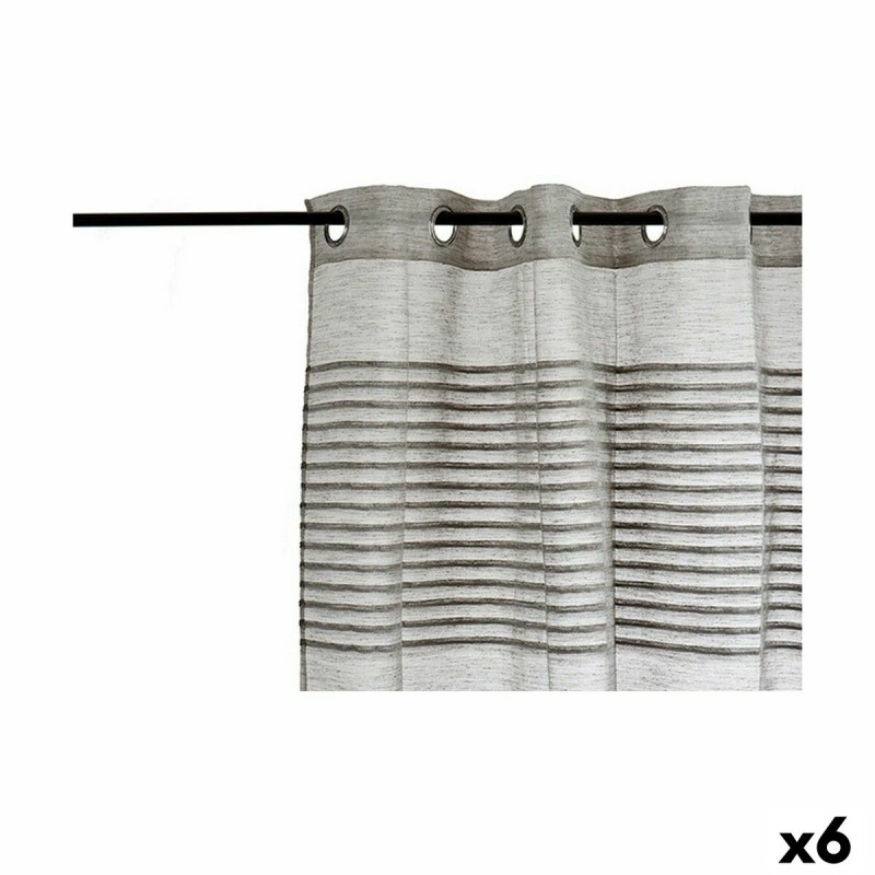 Curtain Stripes Dark grey 6 Units...