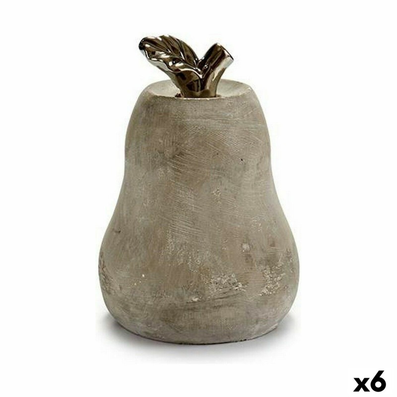 Decorative Figure Grey Cement Pear...