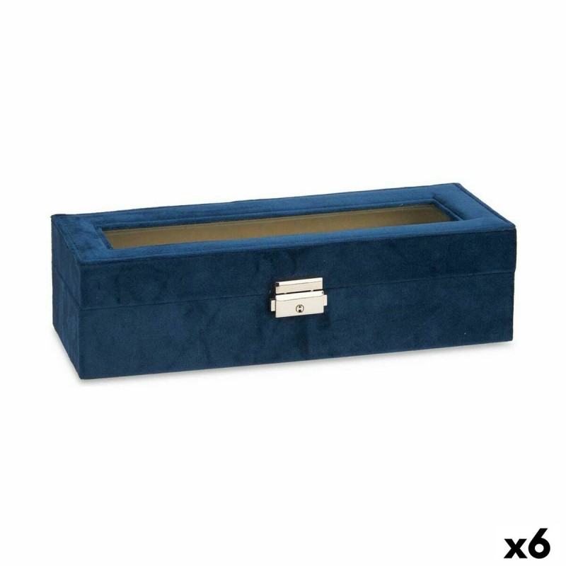 Box for watches Blue Metal (30,5 x...