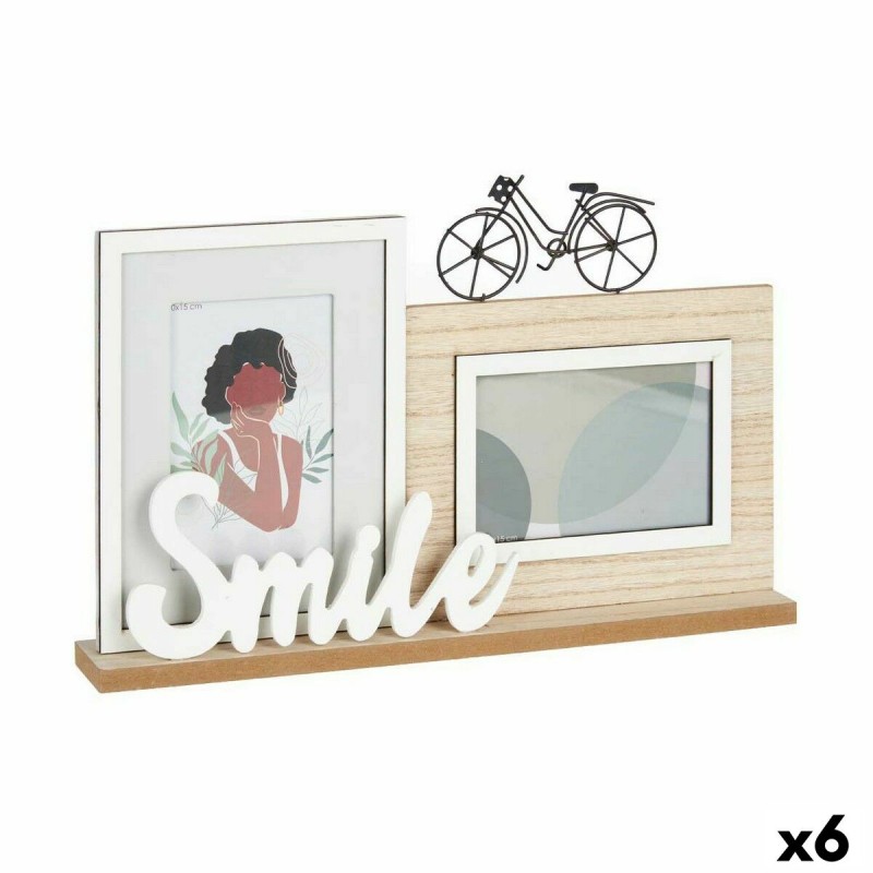 Photo frame Smile 2 photos Black...