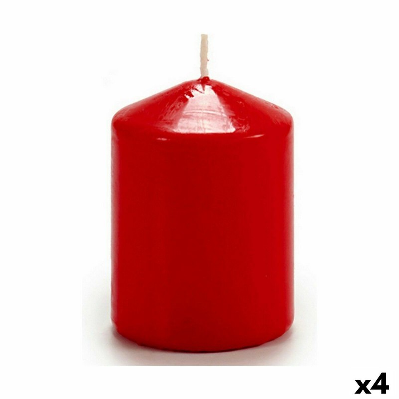 Candela Rosso Cera (7 x 10 x 7 cm) (4...