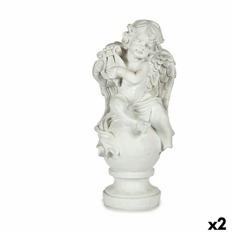 Figura Decorativa Ángel Blanco 22 x...