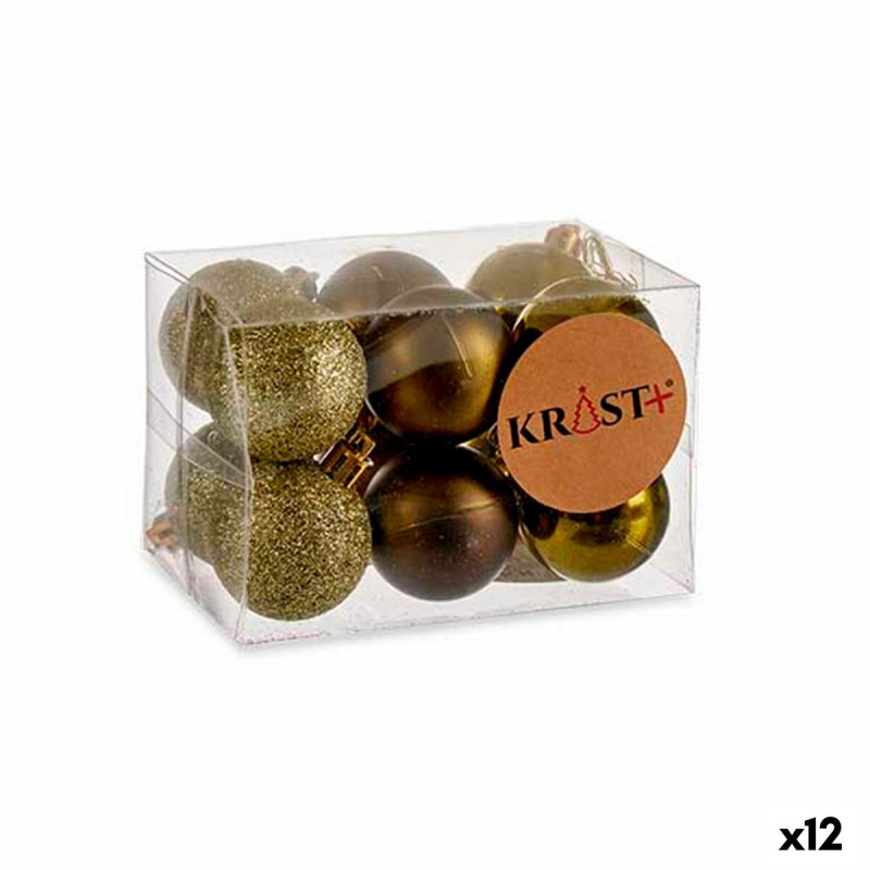 Lot de boules de Noël 4 x 5 x 4 cm...