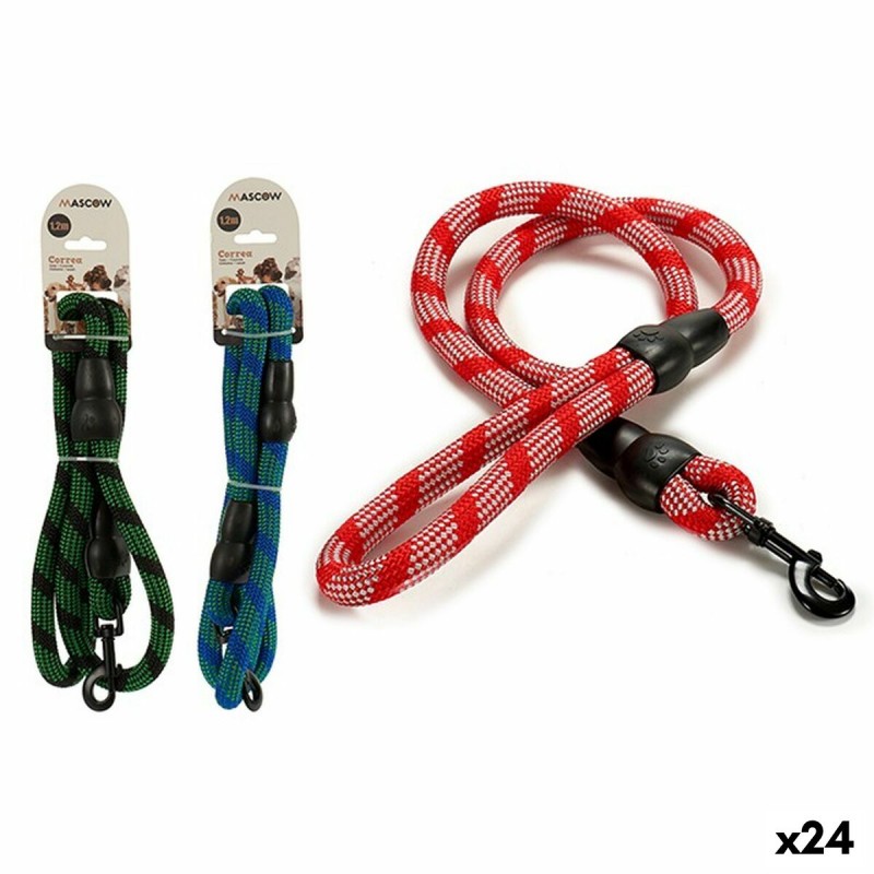 Dog Lead 125 x 7 x 1,5 cm (24 Units)