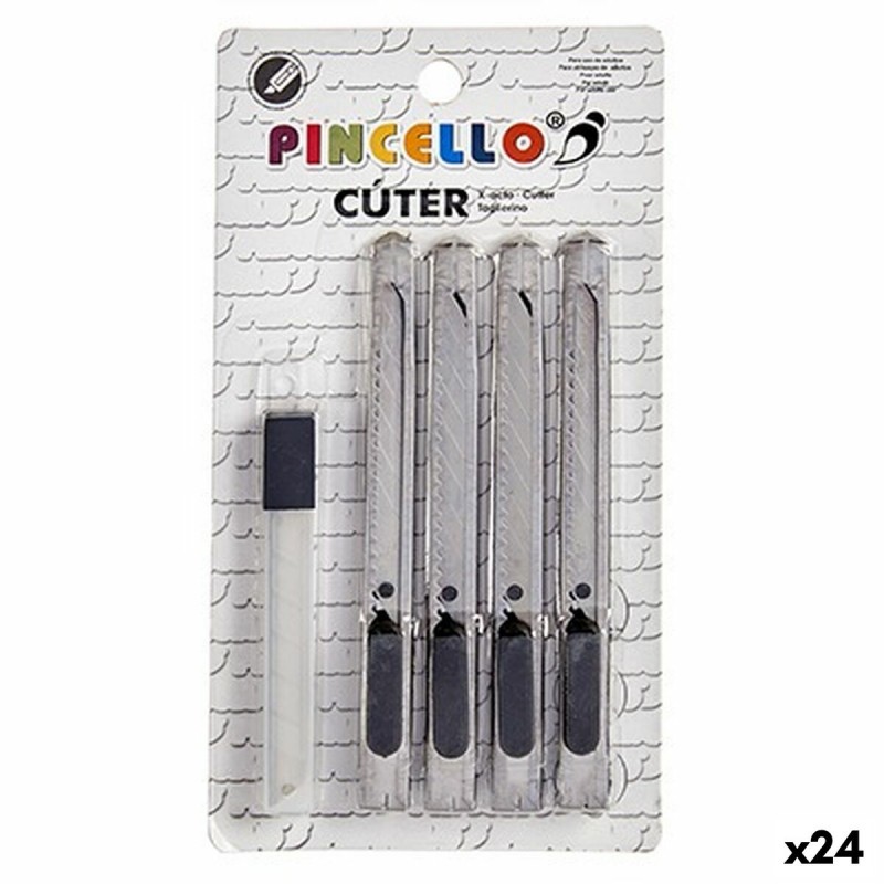 Cutter Set Silver Metal Plastic 1,5 x...