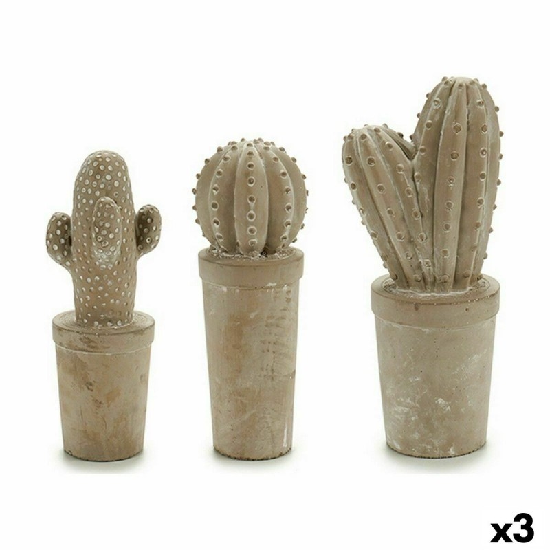 Decoratief tuinfiguur Cactus Steen...