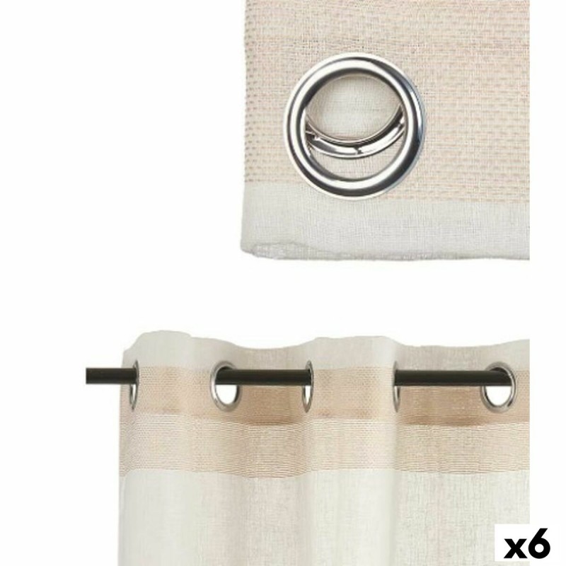 Curtain White Beige 140 x 0,1 x 260...