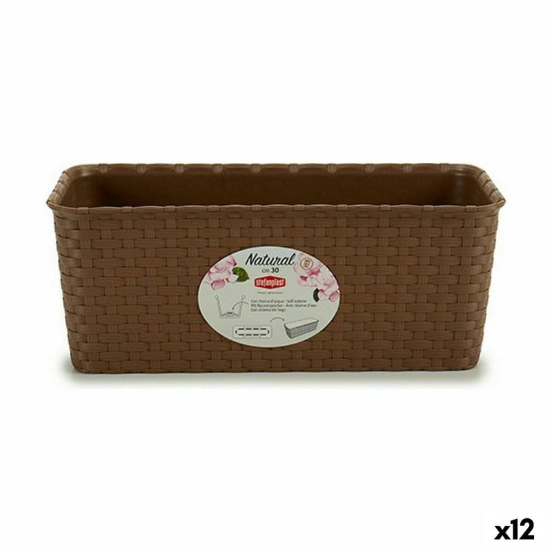 Jardinière Stefanplast Marron PVC 13...