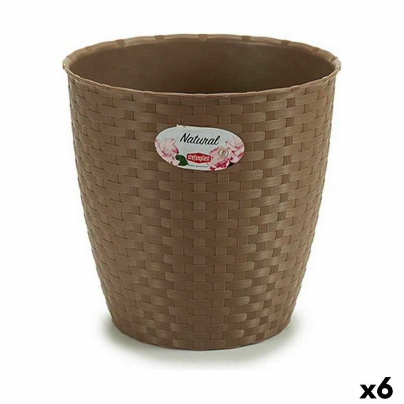 Planter Stefanplast Brown Plastic 24...