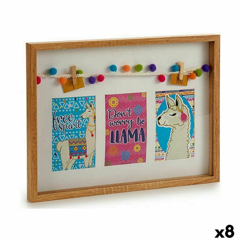 Wall photo frame Tassels Llama...