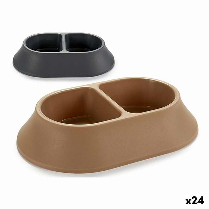 Pet feeding dish Plastic 34,5 x 7 x...