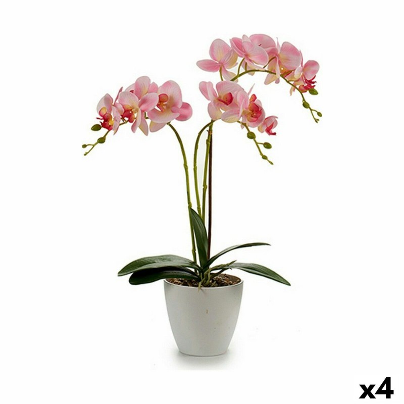 Decoratieve plant Orchidee Plastic 20...