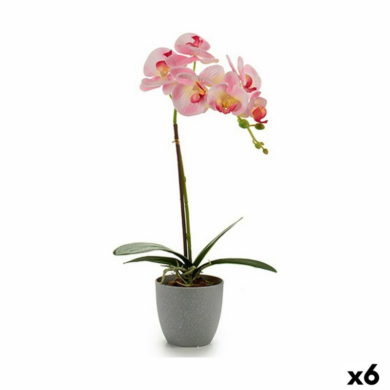 Decoratieve plant Orchidee Plastic 13...