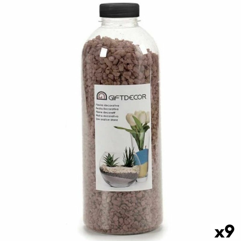 Decoratieve stenen Bruin 1,5 Kg (9...