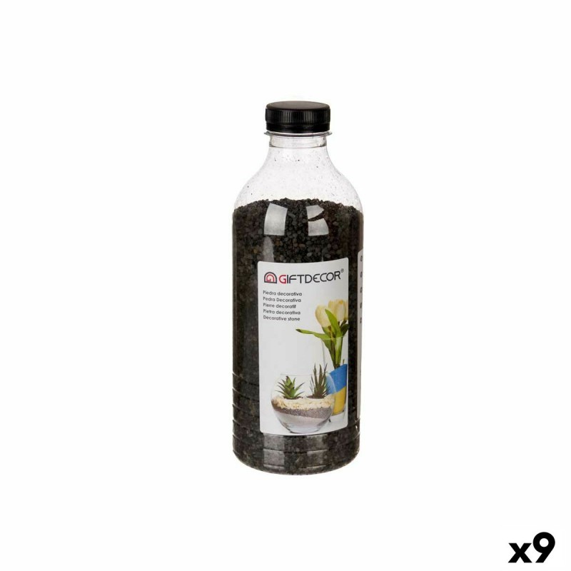 Decoratieve stenen Zwart 1,5 Kg (9...