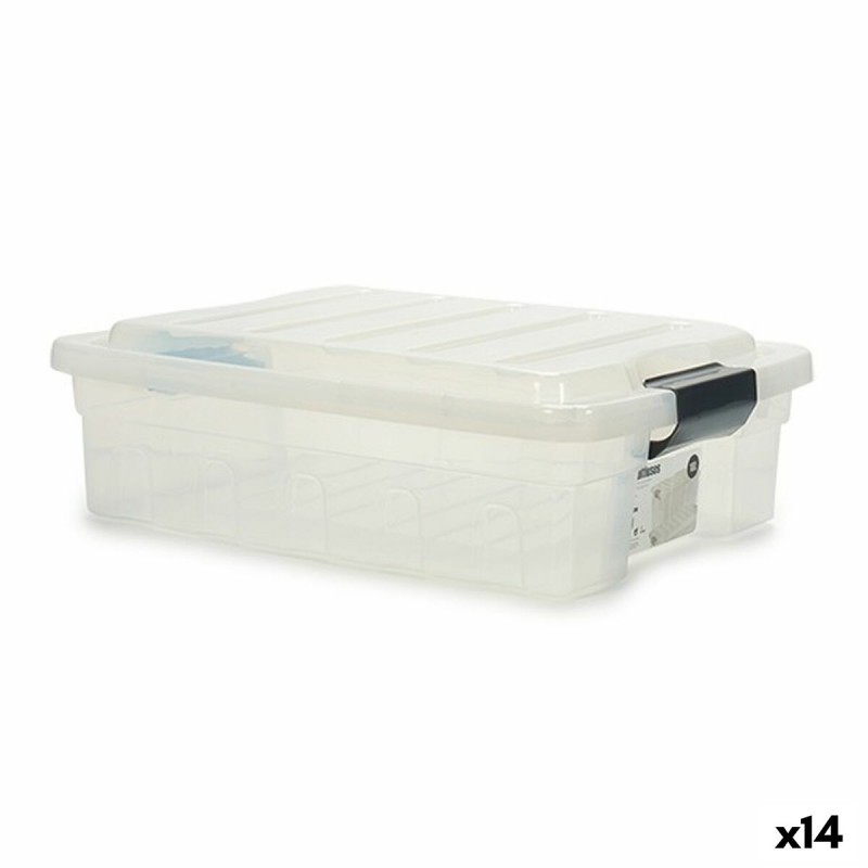 Storage Box with Lid Transparent...