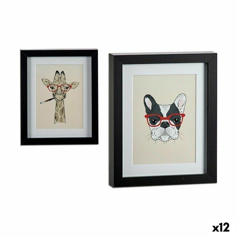 Quadro Bianco Nero Truciolare 3 x 28...