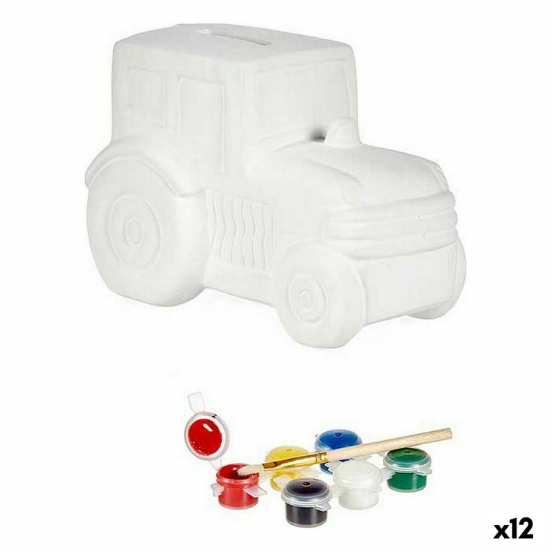 Paint Your Own Money Box Tractor...