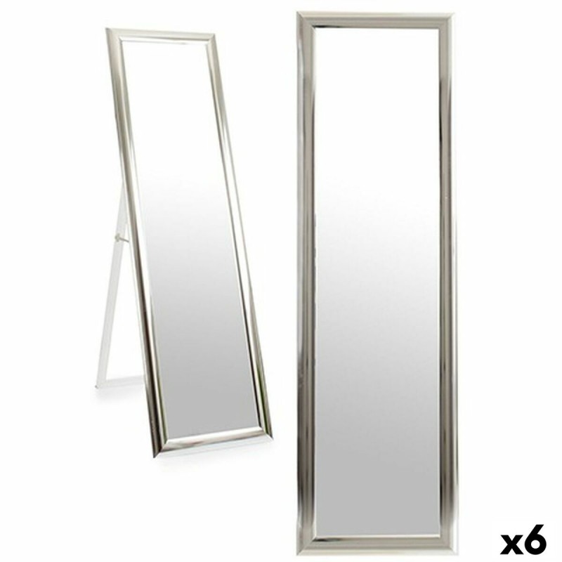 Free standing mirror Silver Wood...