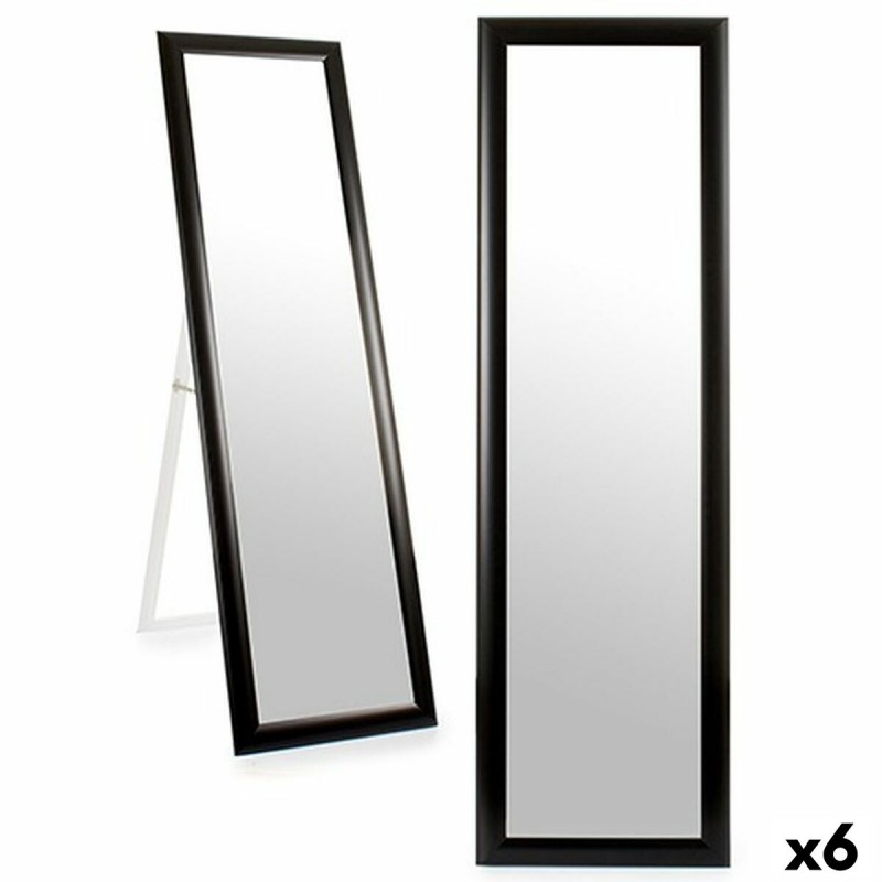 Free standing mirror Black Wood...