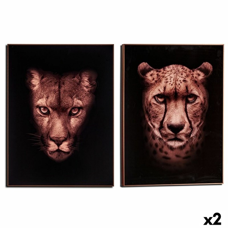 Bild Leopard Spanplatte 61,5 x 3 x...