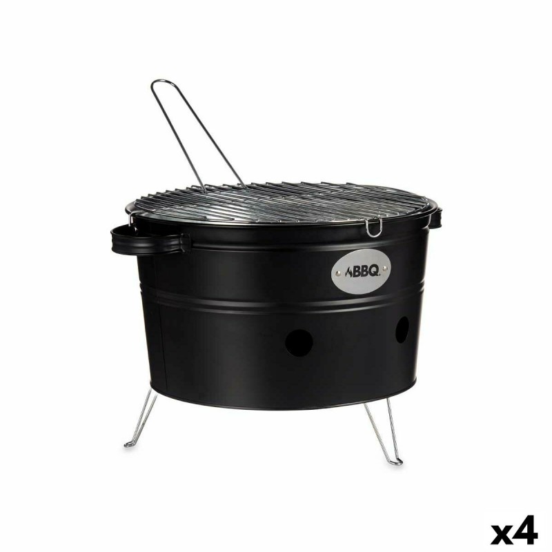 Barbecue Portable Fer Zinc 35 x 21 x...