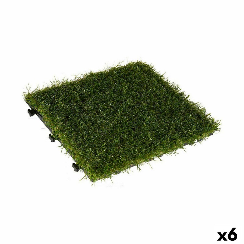 Interlocking Floor Tile Grass Green...